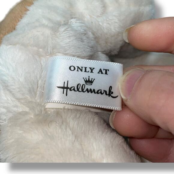 Hallmark Plush Dog Bulldog Love You Pup Stuffed Animal Nursery Decor Gift 8” - Picture 8 of 12